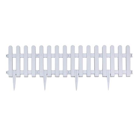 รั้วพลาสติก BABA 309 (4P) สีขาว