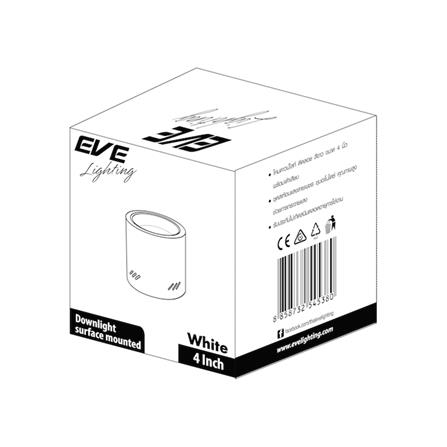 ดาวน์ไลท์ EVE EL-04001 545427 4 นิ้ว สีขาว_1