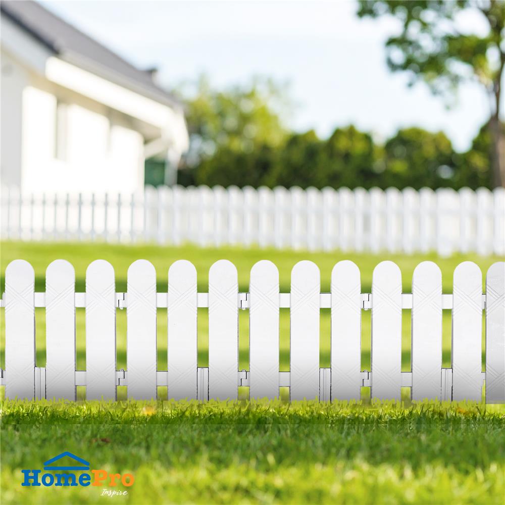 รั้วพลาสติก BABA 307 (4P) สีขาว