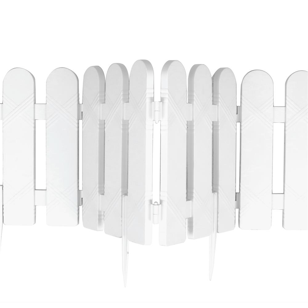 รั้วพลาสติก BABA 307 (4P) สีขาว