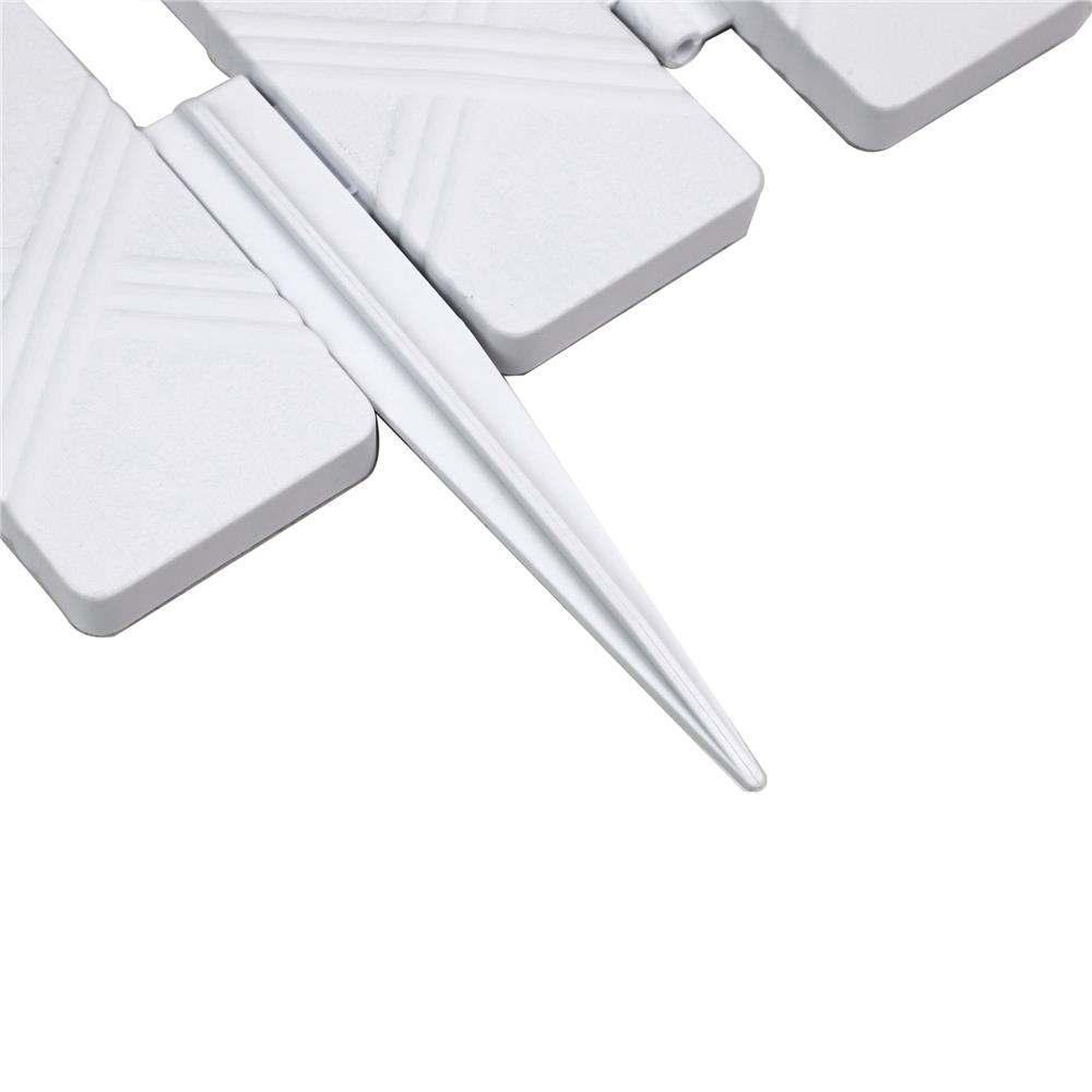 รั้วพลาสติก BABA 307 (4P) สีขาว