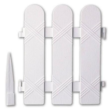 รั้วพลาสติก BABA 307 (4P) สีขาว_4