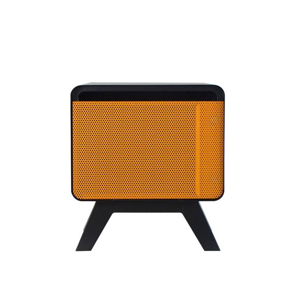 ตู้เหล็กบานเปิดทึบ KIOSK PT-01 OR สีดำ/ส้ม