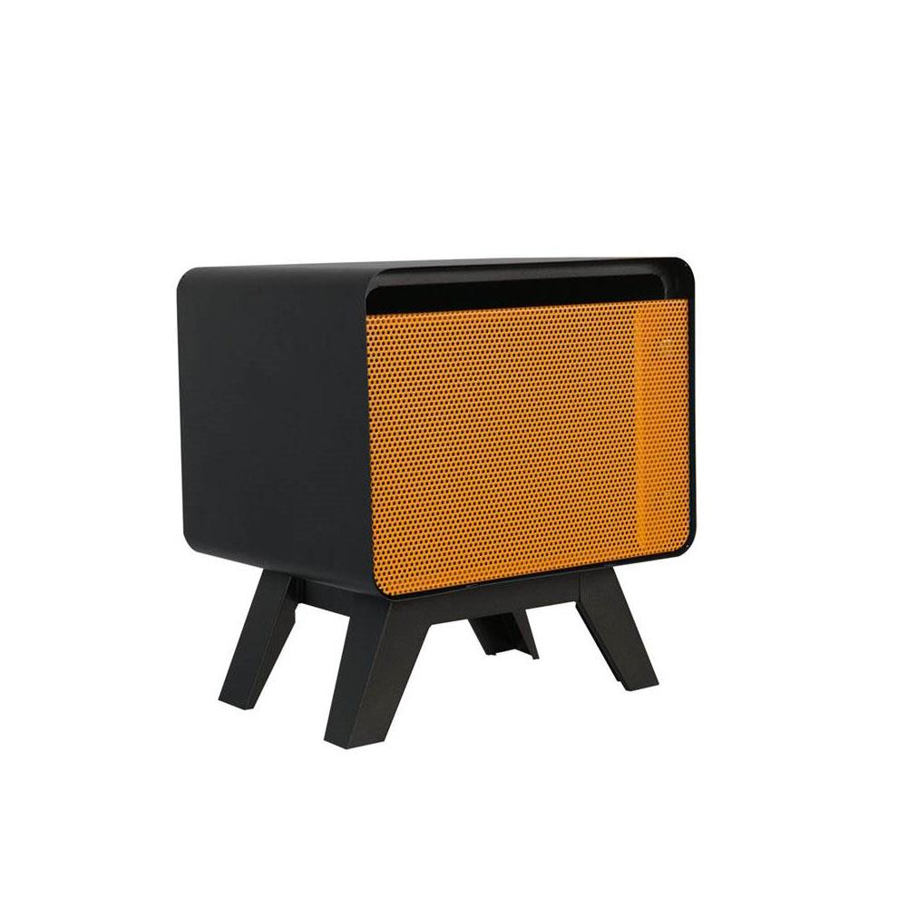 ตู้เหล็กบานเปิดทึบ KIOSK PT-01 OR สีดำ/ส้ม