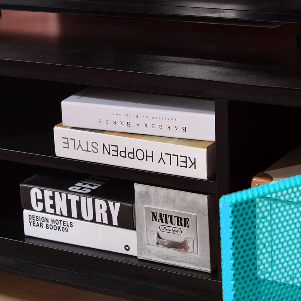 ตู้วางทีวี KIOSK PT-04 BO 150 ซม. สีดำ/ฟ้า