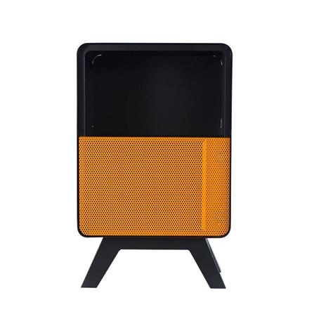 ตู้เหล็กบานผสม KIOSK PT-02 OR สีดำ/ส้ม