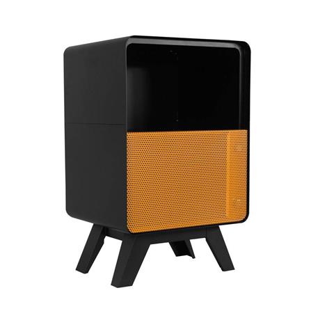 ตู้เหล็กบานผสม KIOSK PT-02 OR สีดำ/ส้ม_1