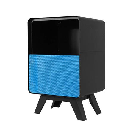 ตู้เหล็กบานผสม KIOSK PT-02 BO สีดำ/ฟ้า