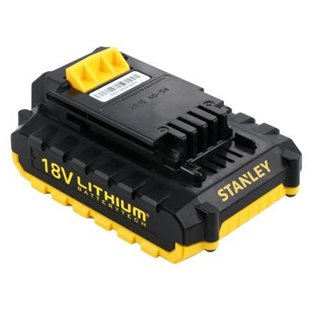 สว่านกระแทกไร้สาย (พร้อมแบตเตอรี่) STANLEY SCH20C2K-B1 18 โวลต์_3