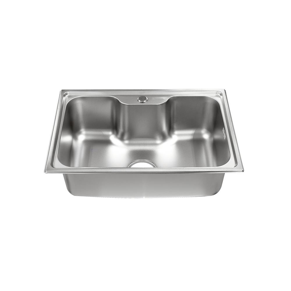 ซิงค์ฝัง 1 หลุม DYNA HOME DH-6042 สีเงิน