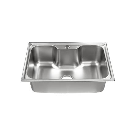 ซิงค์ฝัง 1 หลุม DYNA HOME DH-6042 สีเงิน_2