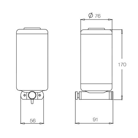 ที่ใส่แปรง+แก้ว GH-9509 สเตนเลส_1
