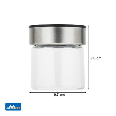 ขวดโหลแก้วกลม ROLLY ฝาเกลียว 0.3 ลิตร_4