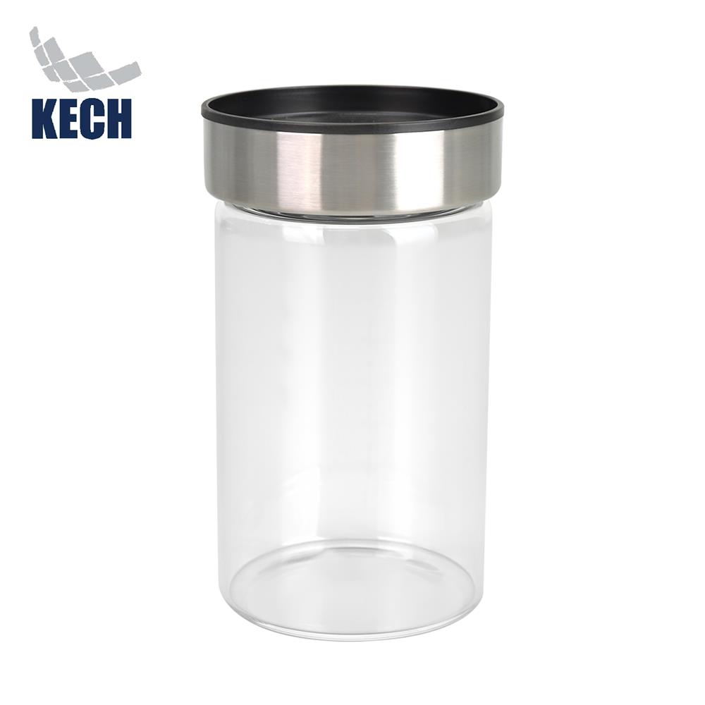 ขวดโหลแก้วกลมฝาเกลียว KECH ROLLY 0.7 ลิตร