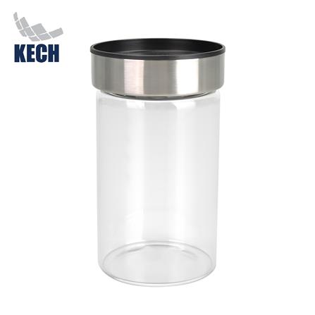 ขวดโหลแก้วกลมฝาเกลียว KECH ROLLY 0.7 ลิตร_0