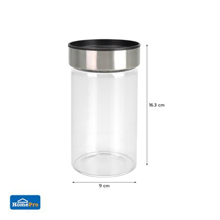 ขวดโหลแก้วกลมฝาเกลียว KECH ROLLY 0.7 ลิตร_4