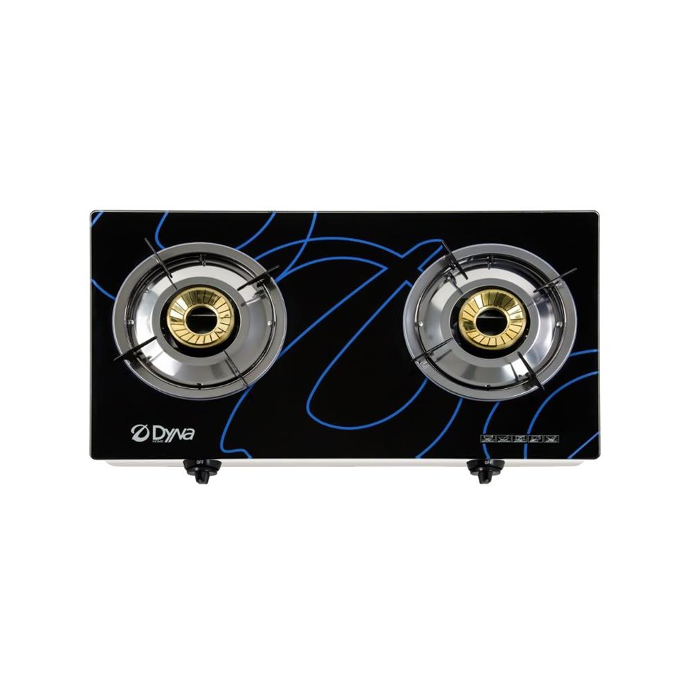 เตาแก๊สตั้งโต๊ะ 2 หัวแก๊ส DYNA HOME DH-8706