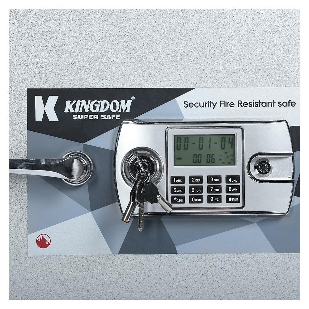 ตู้นิรภัยอิเล็กทรอนิกส์ KINGDOM SAE-1823 สีดำ