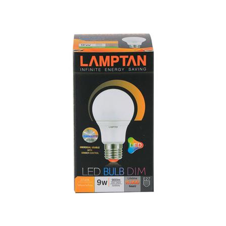 หลอด LED LAMPTAN BULB DIM 9 วัตต์ E27 WARMWHITE_3