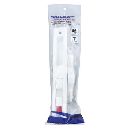 มือจับบานเลื่อน ปุ่มล็อก SOLEX L_2