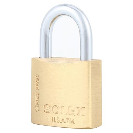 กุญแจคีย์อะไลก์ SOLEX KAL 3:1 SL99 30 มม. สีทองเหลือง 3 ตัว/ชุด_0