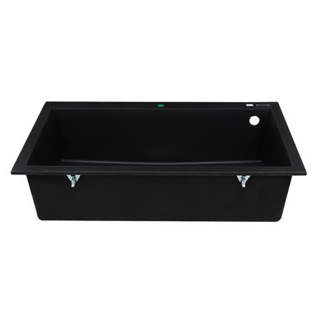 ซิงค์ฝัง 1หลุม METRIX KIN100BL สีดำ_1