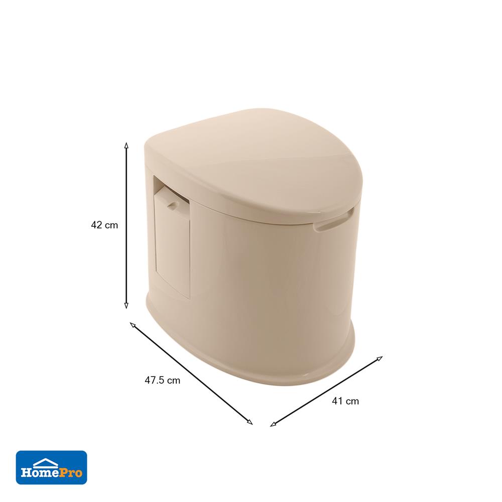 สุขภัณฑ์เคลื่อนที่ MOYA BP-1309S สีน้ำตาล