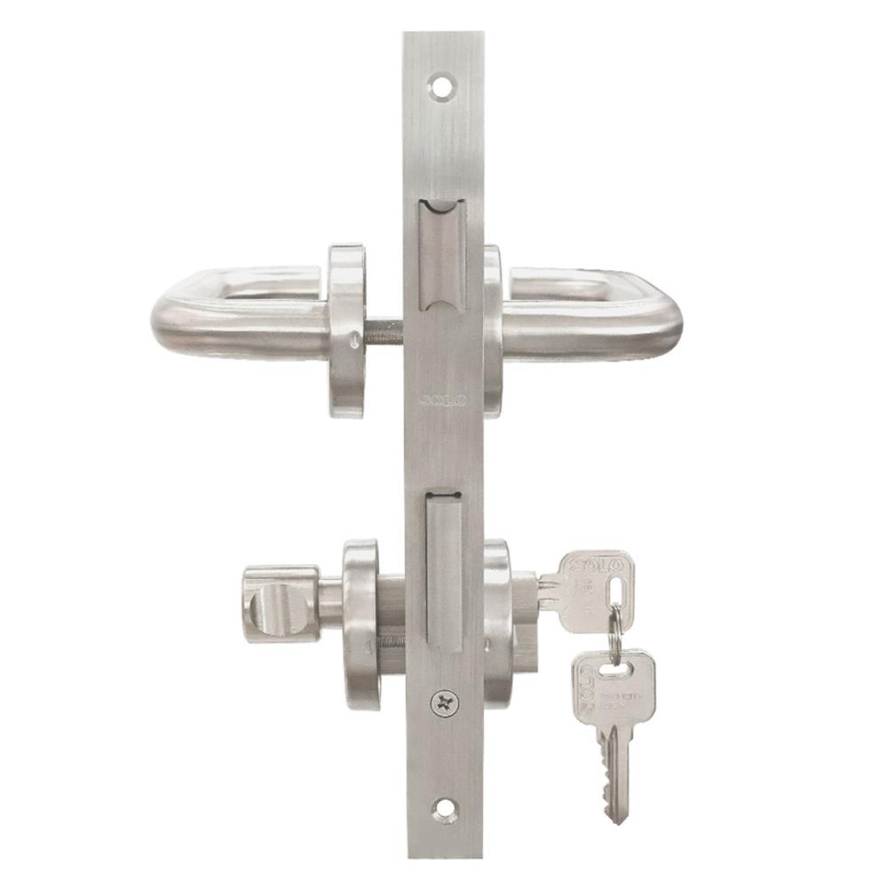 มือจับ MORTISE SOLO MSN 213 สีสเตนเลส