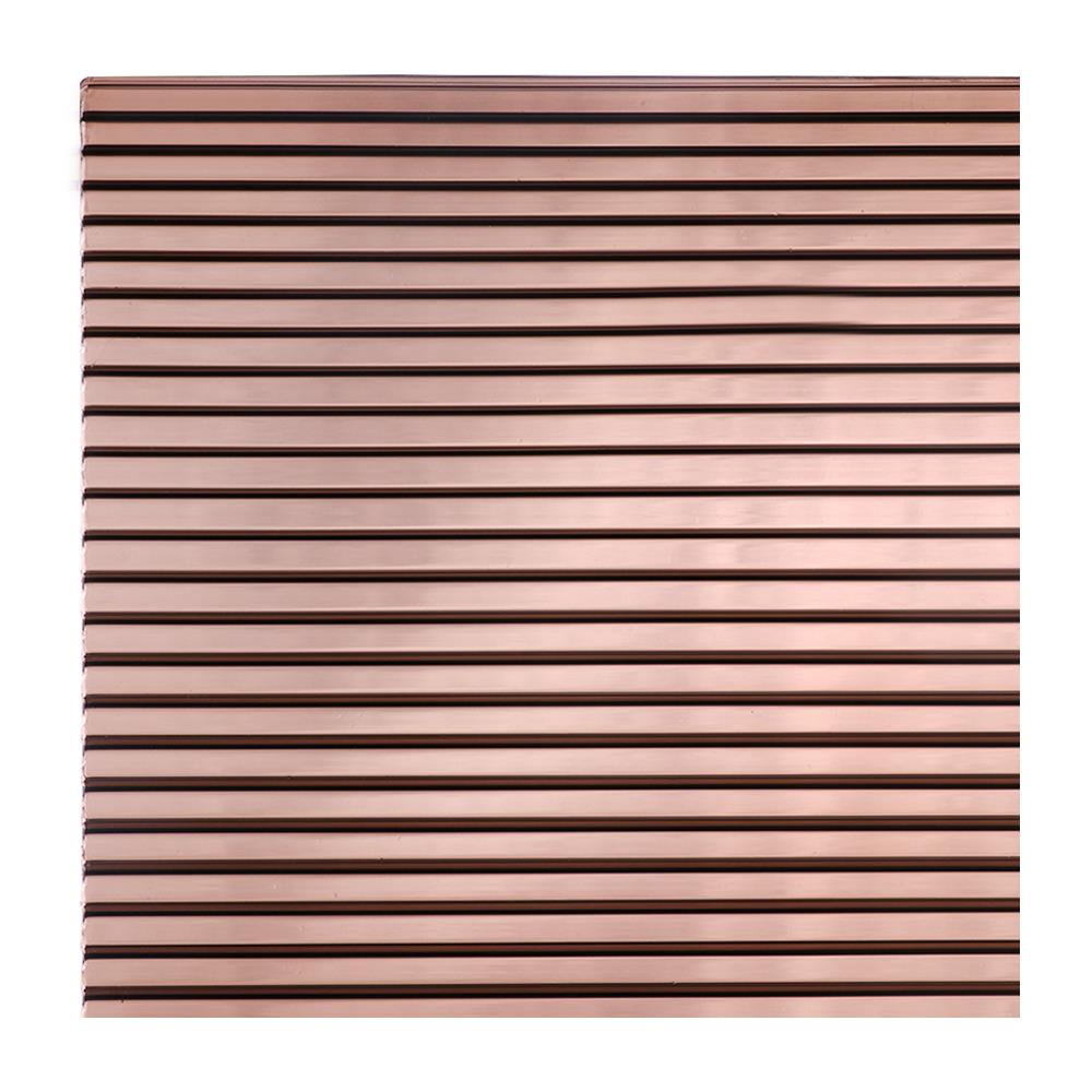 แผ่นโพลีคาร์บอเนต ลูกฟูก SUNSHIELD 5.7 มม. 1.22X2.44 ม. สีน้ำตาลเข้มใส