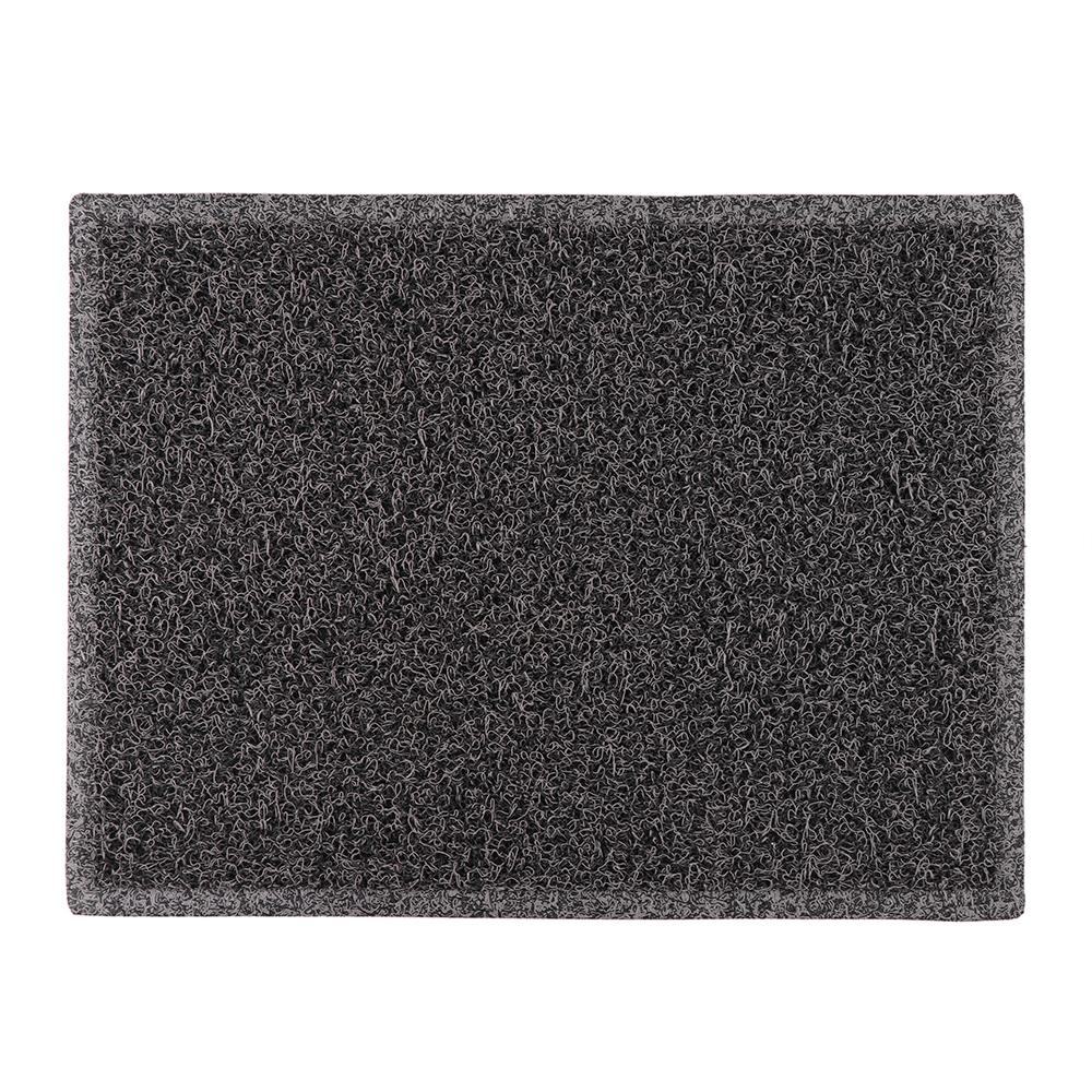 พรมเช็ดเท้าดักฝุ่น HOME LIVING STYLE CMDB11T 45X60 ซม. สีเทา/ดำ