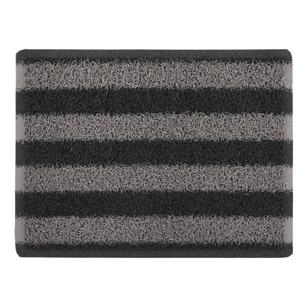 พรมเช็ดเท้าดักฝุ่น HOME LIVING STYLE CMDB11S 45X60 ซม. สีเทา/ดำ_0