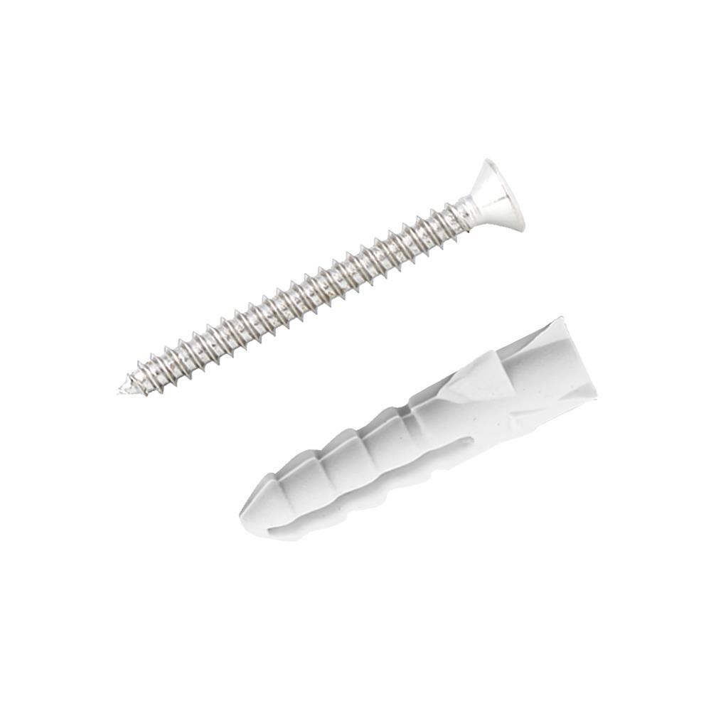 พุกพลาสติก พร้อมสกรู BY TORA เบอร์ 7 50 ตัว