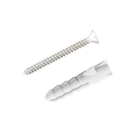 พุกพลาสติก พร้อมสกรู BY TORA เบอร์ 7 50 ตัว_0