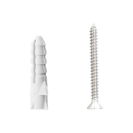 พุกพลาสติก พร้อมสกรู BY TORA เบอร์ 7 50 ตัว_1