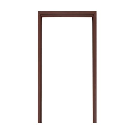 วงกบประตู PVC ลายไม้ AZLE 70X200 ซม. สีประดู่แดง_1