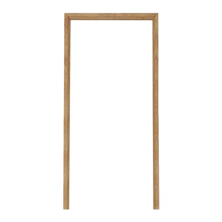 วงกบประตู PVC ลายไม้ AZLE 70X200 ซม. สีสักทอง_1