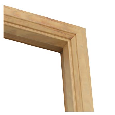 วงกบประตู PVC ลายไม้ AZLE 70X200 ซม. สีสักทอง_2