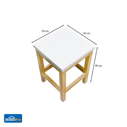 เก้าอี้ FURDINI DANNY สี NATURAL/ขาว 2 ตัว_3