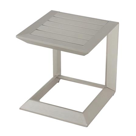 โต๊ะข้างไม้พลาสวูด SPRING EMBRACE 40 ซม. สีเทา_0