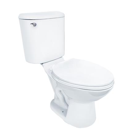 สุขภัณฑ์ 2 ชิ้น STAR S-1409.3 3.5L สีขาว