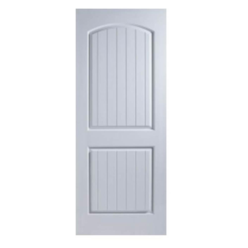 ประตูภายนอก ไฟเบอร์กลาส ECO-DOOR 2P 80X200 ซม. สีขาว