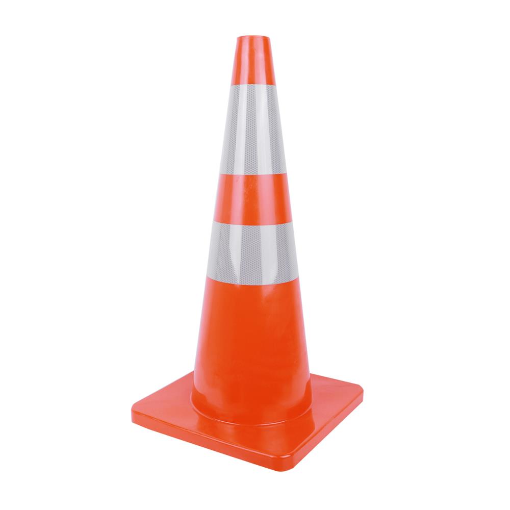 กรวยจราจรมีแถบสะท้อนแสง RIGHT 70 ซม. สีส้ม