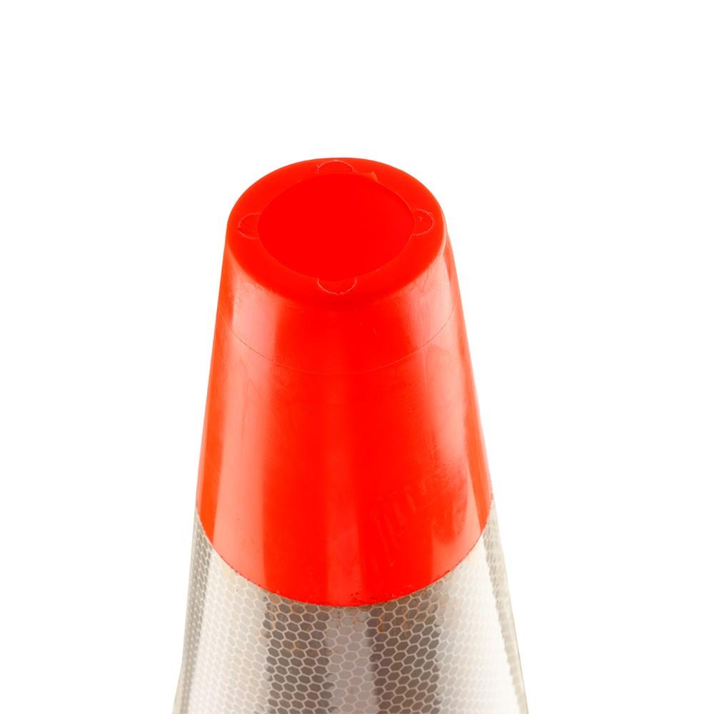 กรวยจราจรพร้อมฐานยาง RIGHT 70 ซม. สีส้ม