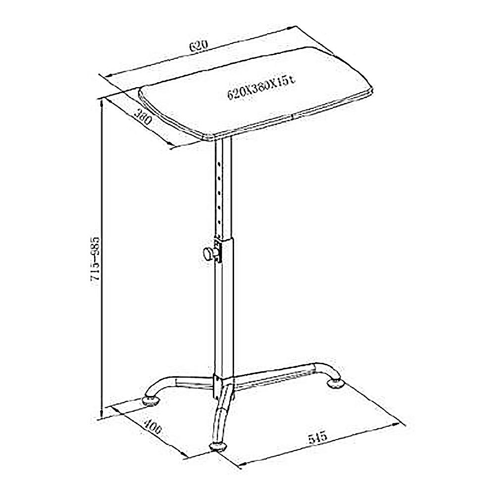โต๊ะอเนกประสงค์ FURDINI UNIQUE LT-009D สี VINTAGE