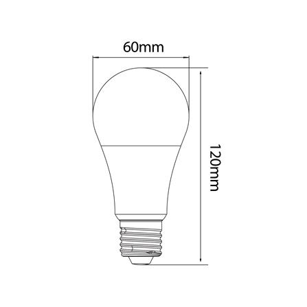 หลอด LED LUMAX ECO BULB 12 วัตต์ E27 DAYLIGHT_1