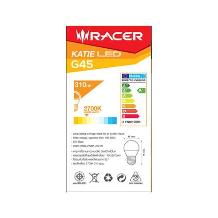 หลอด LED RACER G45 4 วัตต์ WW E27 Racer_3