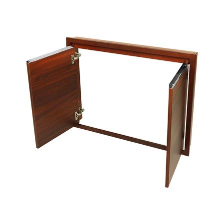 บานซิงค์คู่ KITZCHO ZENSE 86x66 ซม. สีไม้สัก_2