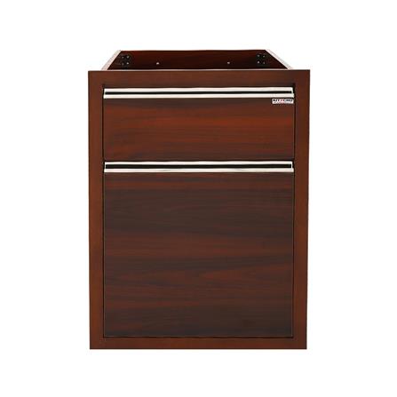 ตู้ลิ้นชัก 2ชั้น MF-MDF  EAZY 46x66 ซม. สีไม้สัก