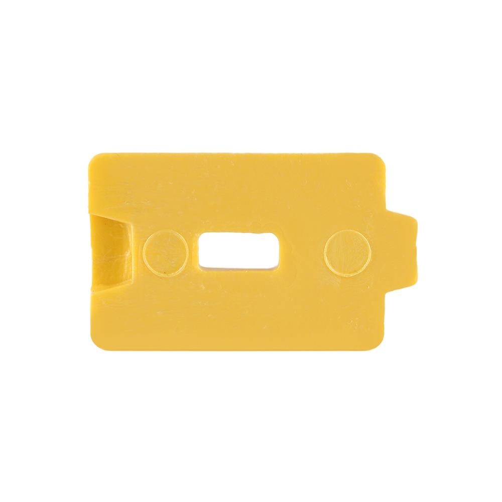 คลิปก้ามปู PVC ตราช้างNPI 1/2 นิ้ว สีเหลือง