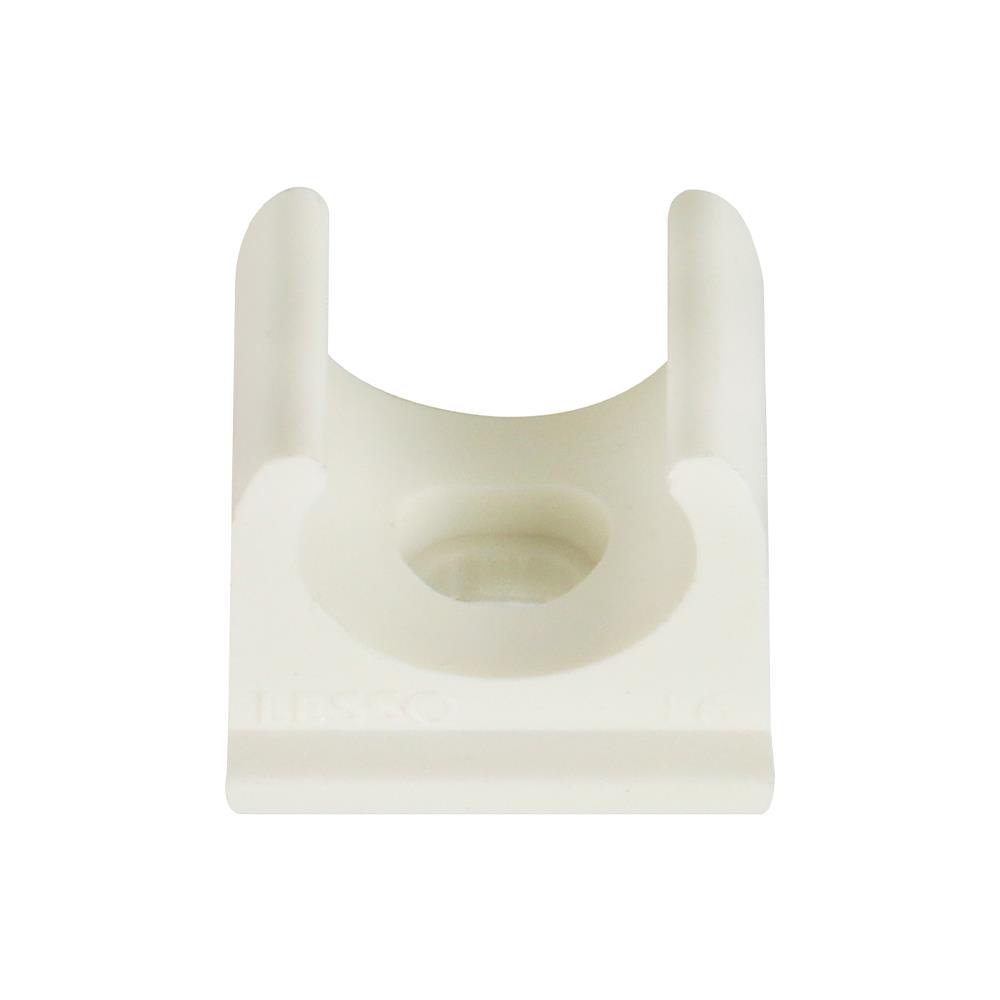 คลิปก้ามปู PVC ตราช้างNPI 16 มม. มาตรฐาน BS สีขาว